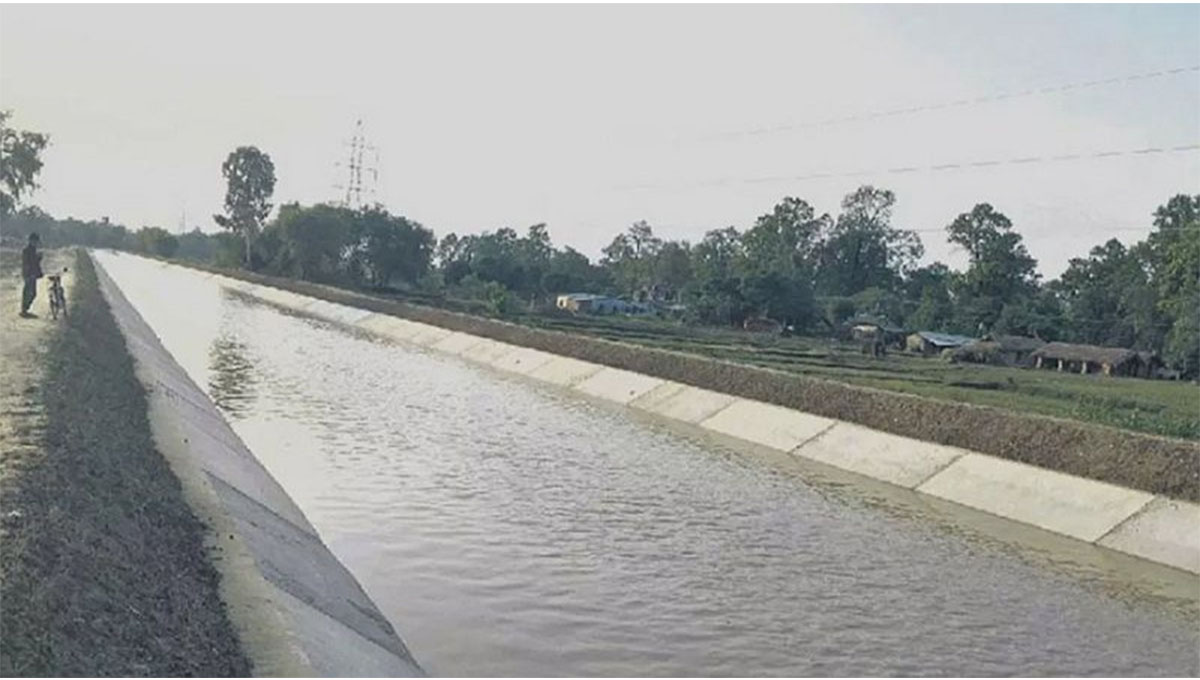 महाकाली सिँचाइ नहर : परीक्षण भयो पानी आएन